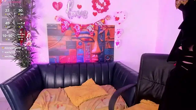 XXX chat uživo modela samanee_konn