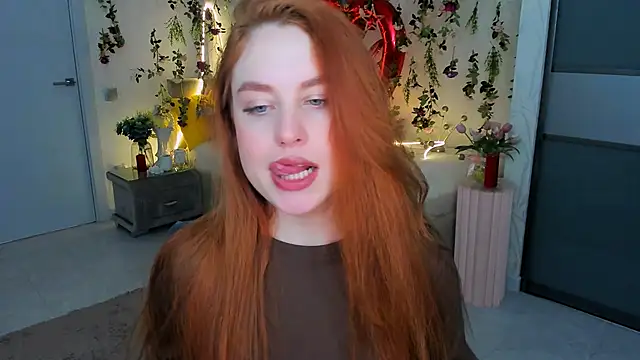 Show de AirySilhouette na webcam