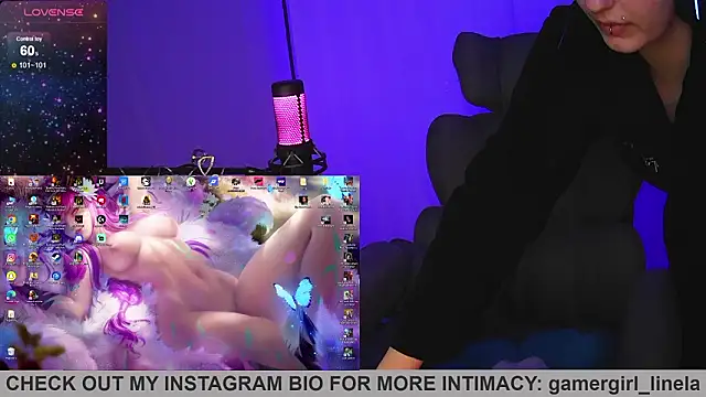 Chat XXX en directo de Gamergirl-Linela