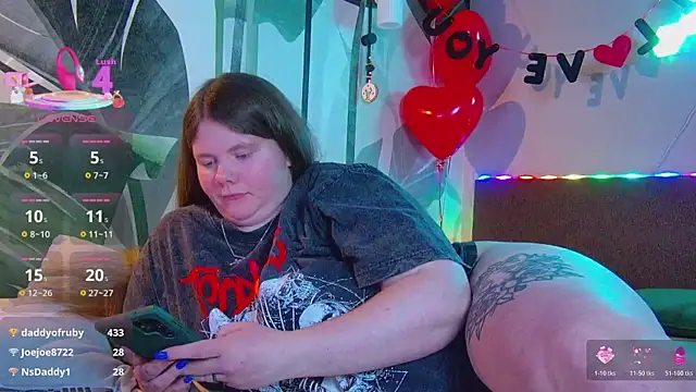 RubyValen Live XXX-chat