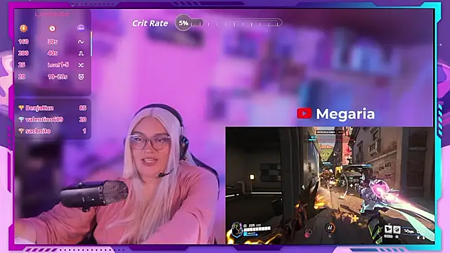Živý XXX chat MegariaB