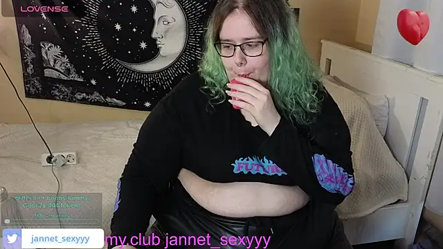 Chat XXX ao vivo de JannetPie