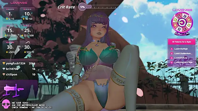 Chat XXX ao vivo de emyliveshow