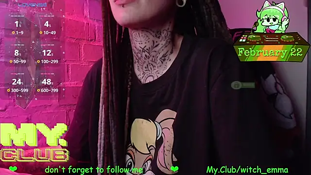 Witch_Emma: онлайн-секс-чат