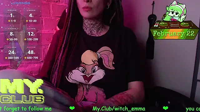 Witch_Emma 라이브 XXX 채팅