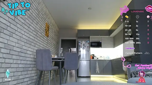 Show modela Smallnipples na web-kameri