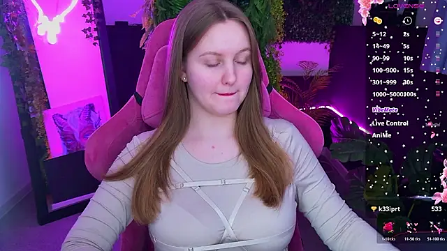 KellyPoter élő XXX-chatje