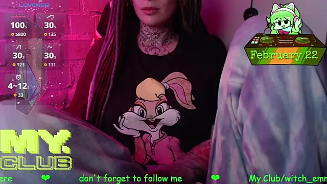 Chat +18 de Witch_Emma ao vivo