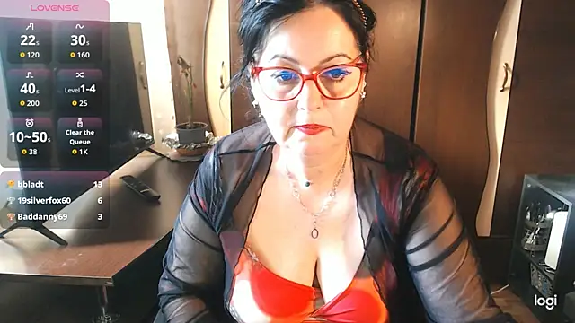 Show modela exiMIlf na web-kameri