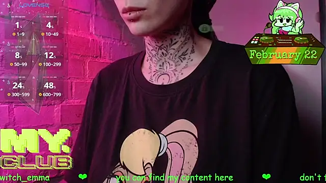 Witch_Emma Adlı Modelin Canlı XXX Sohbeti