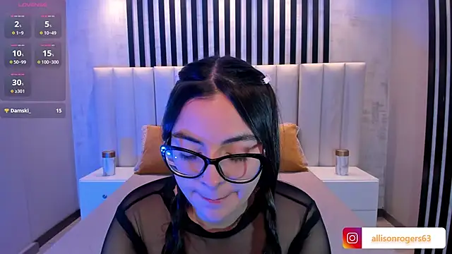 AllisonRogersXのライブXXXチャット