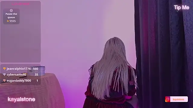 Kayalstone_12 Adlı Modelin Web Kamerası Şovu