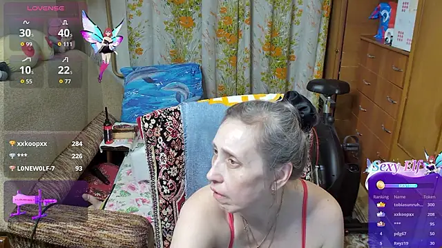 Show de Olgusha na webcam