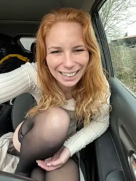 Show modela Redhairedteacher na web-kameri