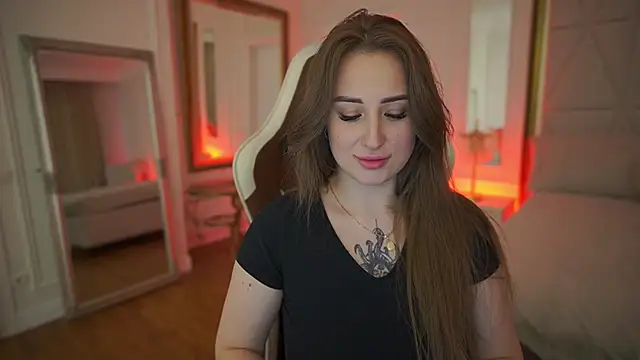 Show modela GentleAdellee na web-kameri