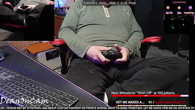 DeanonCam 在線直播表演