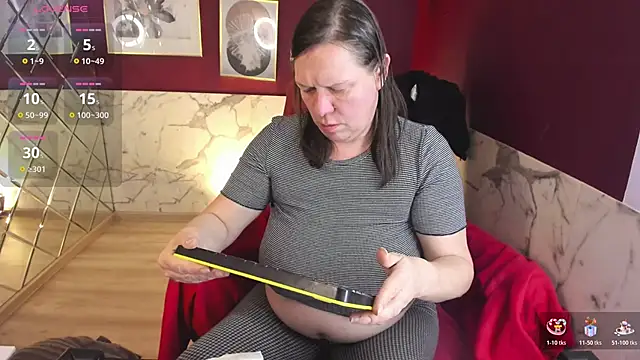 Chat +18 de KellyPerfection ao vivo