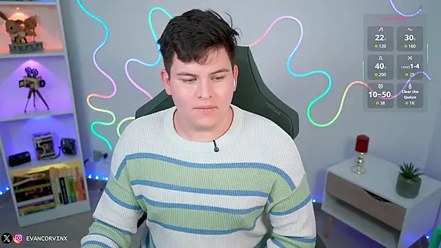 EvanCorvinx Show Webcam