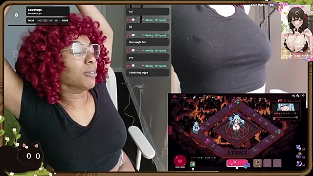 Chat XXX ao vivo de Cheybaaee