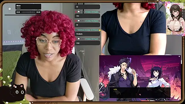 XXX chat uživo modela Cheybaaee