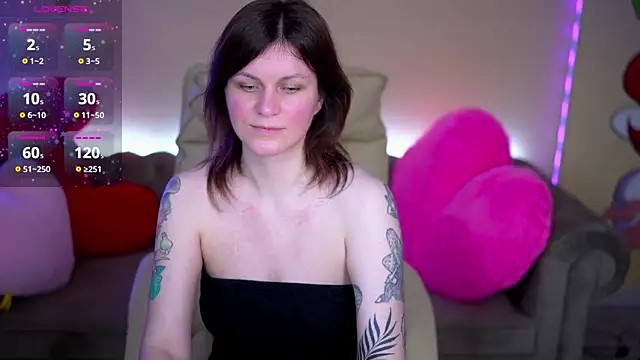 TinaMelt Pertunjukan Webcam