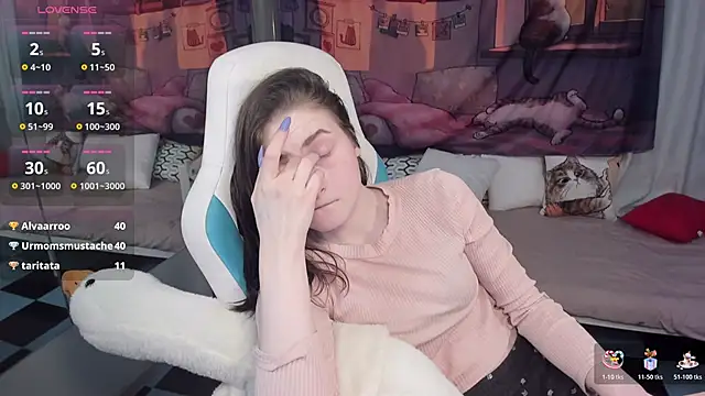 Chat +18 de KiraDuvall ao vivo