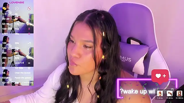 Chat +18 de ZoeParcker ao vivo