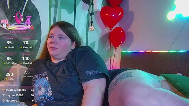 Show modela RubyValen na web-kameri