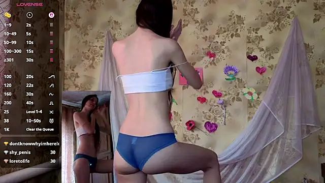 QutieDaSweet élő XXX-chatje