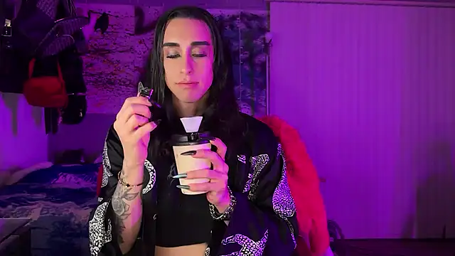 Show modela xoFrankie na web-kameri