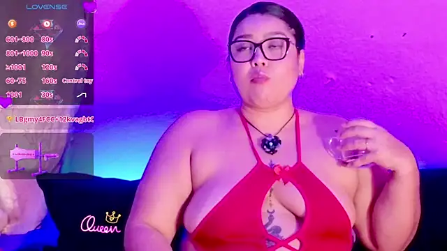 Show de AbyanaGom na webcam