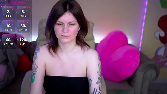 TinaMeltのウェブカメラショー