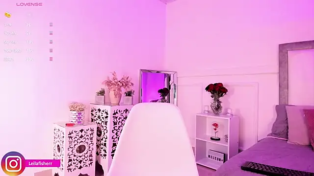 Chat +18 de Leilafisherr ao vivo