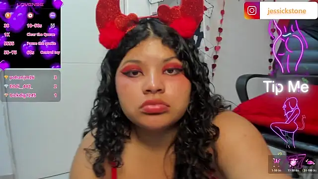 Chat +18 de Jessica_Beltrann ao vivo