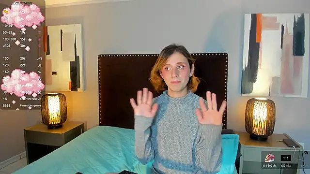 seraphine_starn Webbikameraesitys