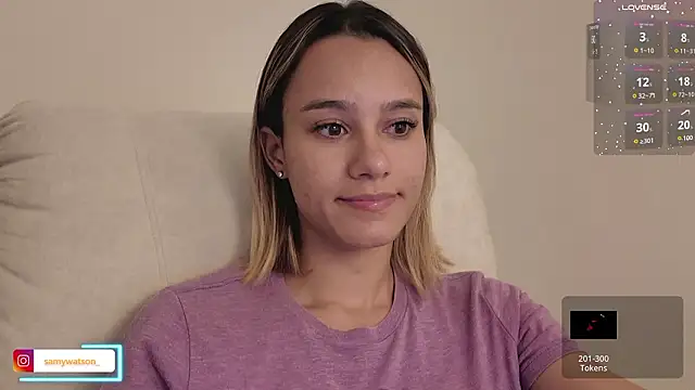 SamanthaWatson live XXX chat
