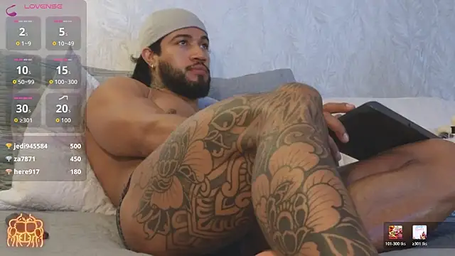 Show de Osher_Cox na webcam