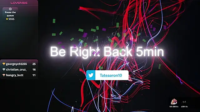 Aaron_Tate webkamerás műsora