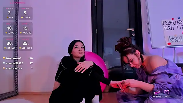 Show de Peanaughty na webcam