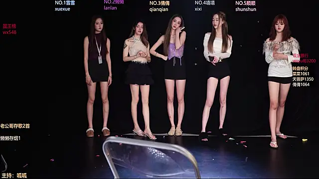 Bgirl-001 在線直播表演