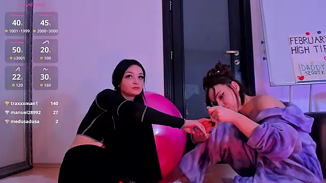 Peanaughty Pertunjukan Webcam