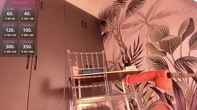 sugar-mirie: διαδικτυακό σόου στην κάμερα