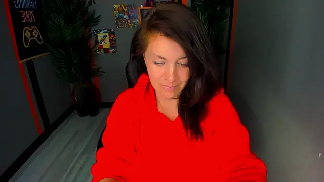 Show de AnaMills na webcam