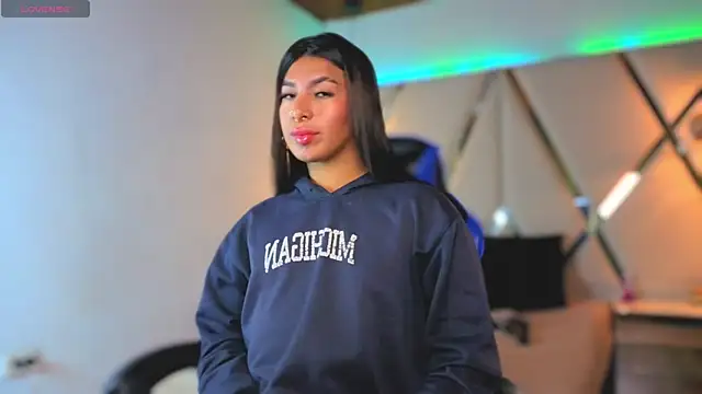 Show de MeelFox na webcam