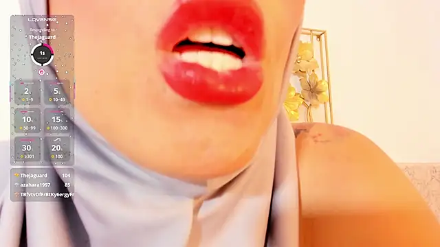 hanajameelaのウェブカメラショー