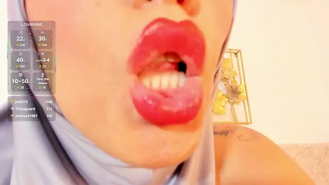 hanajameela élő XXX-chatje