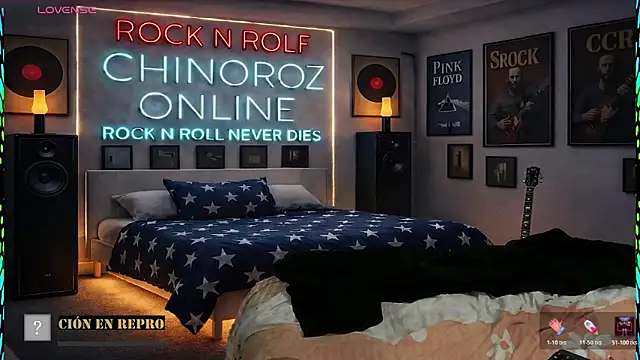 chino_roz 网络视讯表演