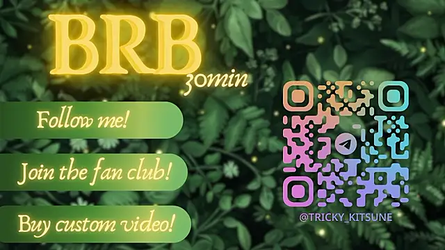 Živý XXX chat TrickyKitsune