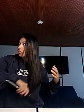 Show de MeelFox na webcam