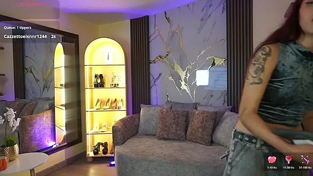 TessaaFox 라이브 XXX 채팅